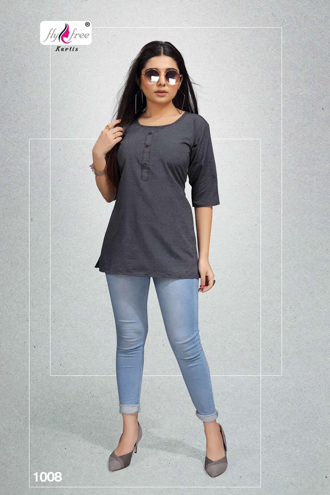 Fly Free One Plus 3 Latest Casual Regular Wear Ladies Top Collection